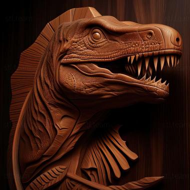 3D модель Далингозавр длиннопальцевый (STL)